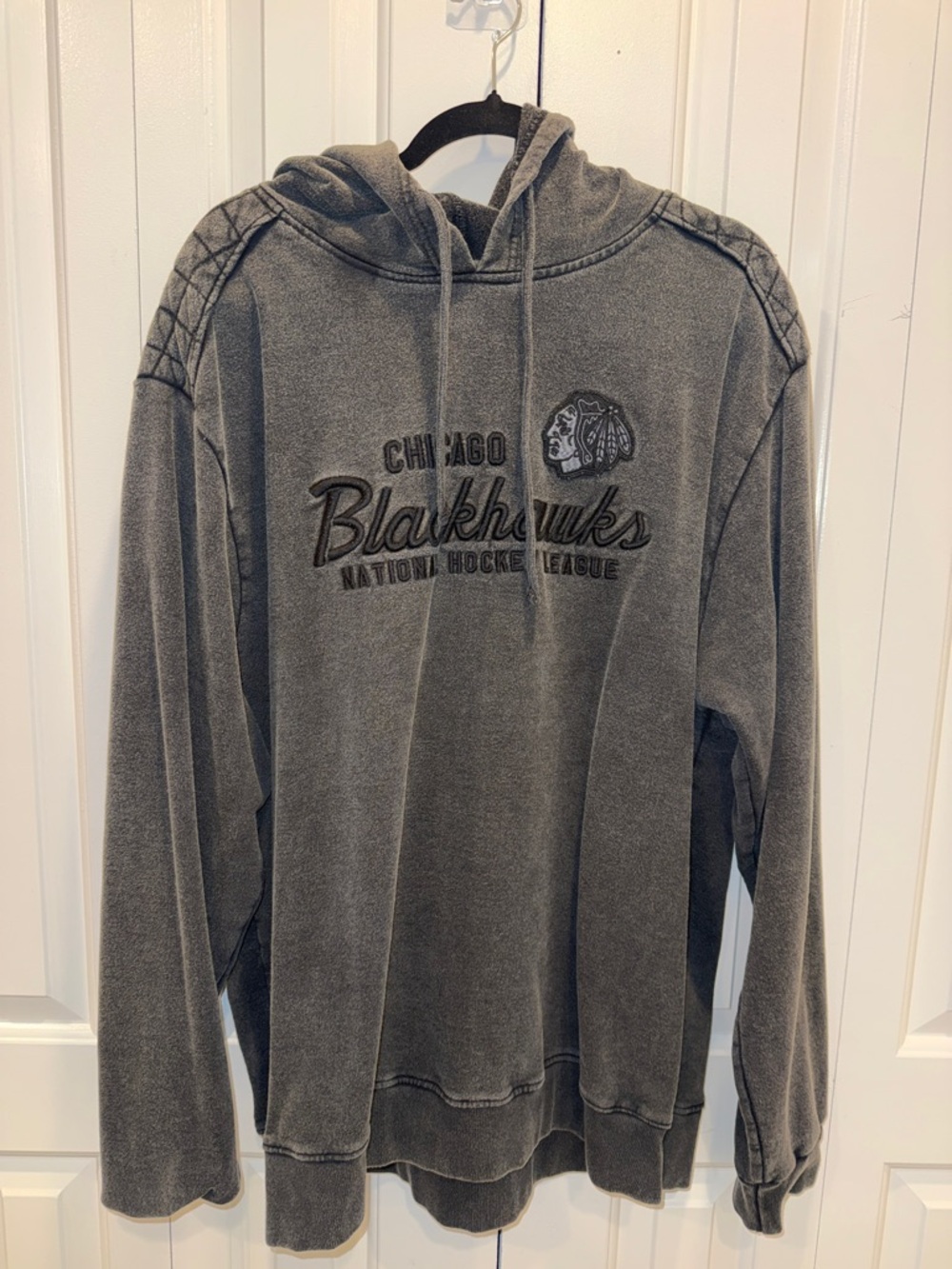 Gray Pullover Hoodie